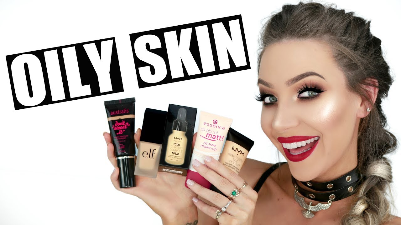 BEST DRUGSTORE FOUNDATIONS FOR OILY SKIN Stephanie Lange YouTube