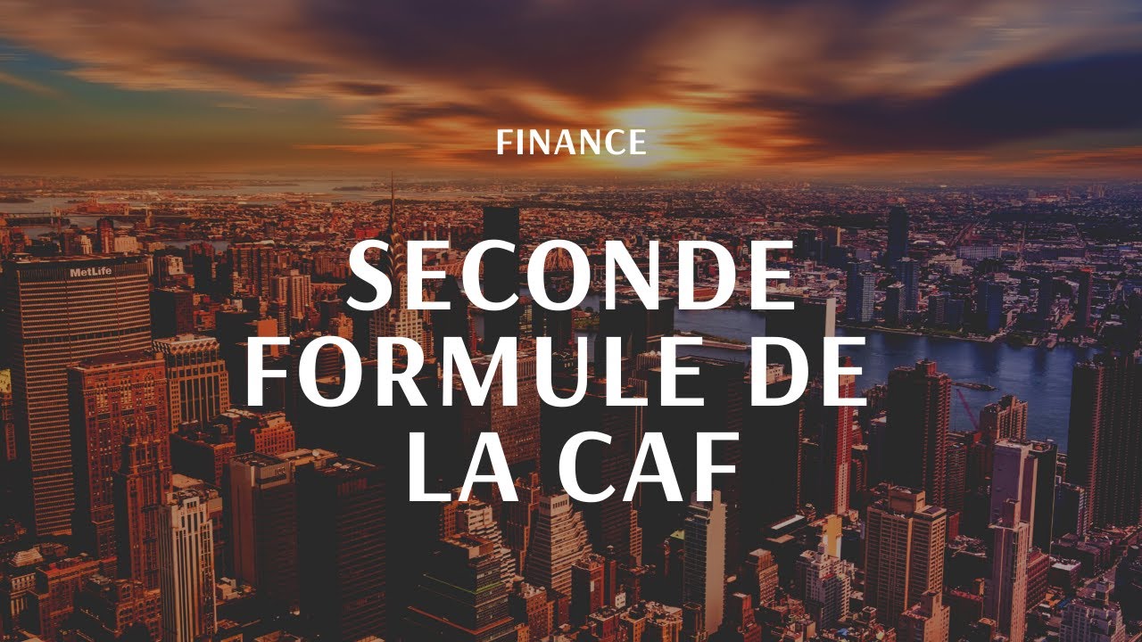 2ème formule de calcul de la capacité d'autofinancement (CAF) YouTube