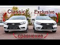 В чём разница комплектаций Lada Vesta: Classic и Exclusive?!