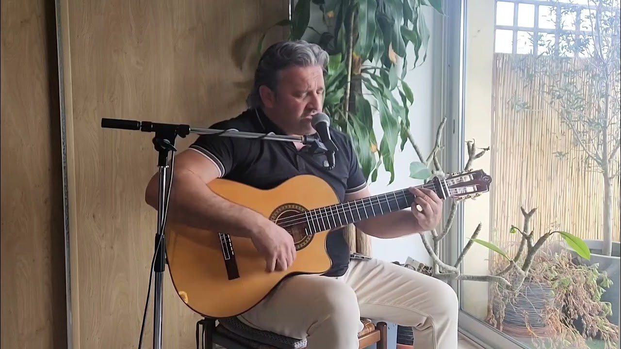 DANS LES YEUX D'ÉMILIE (Joe Dassin/Harmonie De Pomarez)- Guitare flamenco (Version Emmanuel CHAMBRE)
