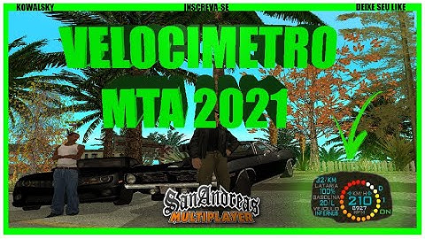 [FS SAMP] Velocimetro Estilo MTA 2021(Android e Pc) - Rp