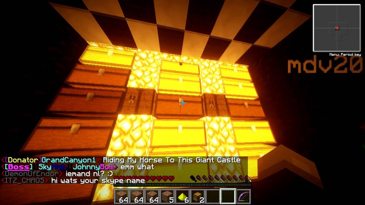 [Cursecraft] Nether Skybase Raid!!! RICH!!!!!!!