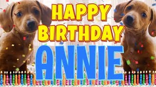 Happy Birthday Annie! ( Funny Talking Dogs ) What Is Free On My Birthday