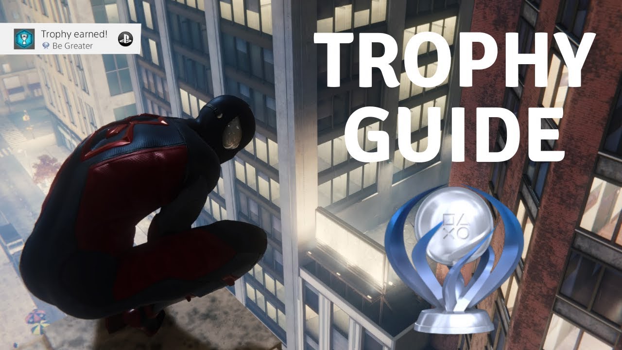 Marvel's Spider-Man Platinum Trophy Guide 