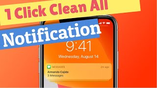 How To Clear All Notifications On Iphone Ios 13 2020 Just 1 Click
