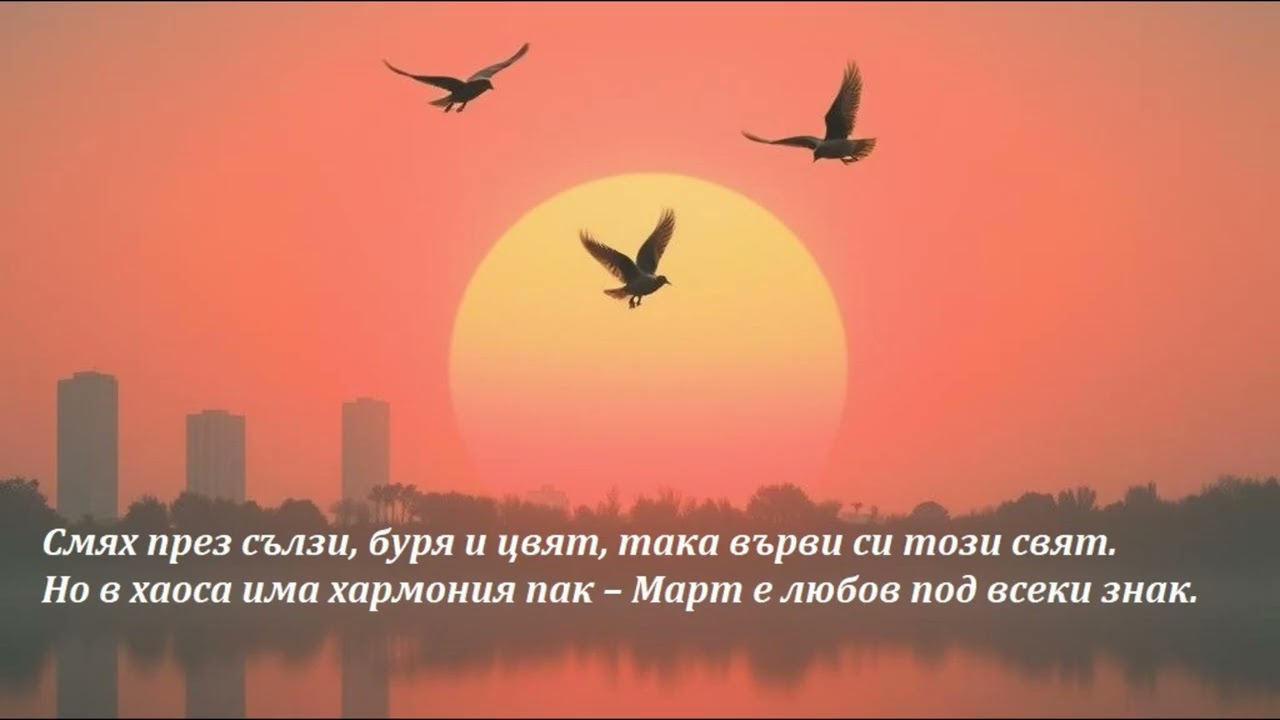 ОБИЧАМ МАРТ -  I LOVE MARCH (BG REGGAE)