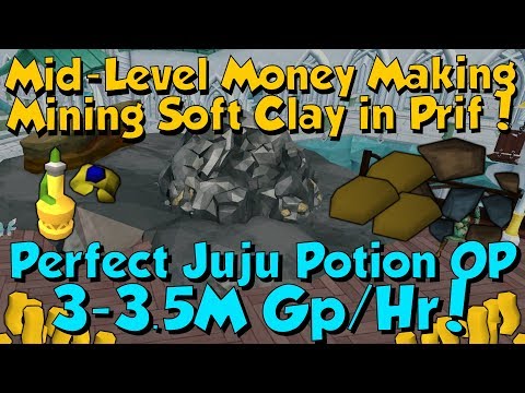 money making mining soft clay