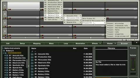 3) Native Instruments Battery 3 -  Library Tutorial