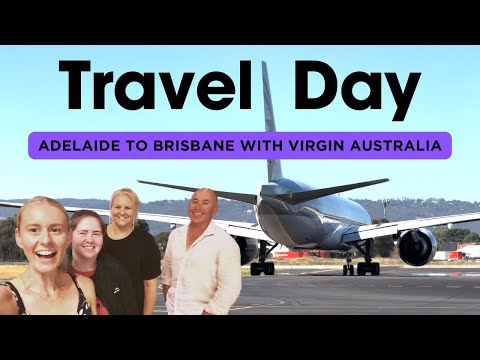 Travel Day with Virgin Australia | Adelaide to Brisbane | Ready for Quantum Of The Seas cruise Video Thumbnail