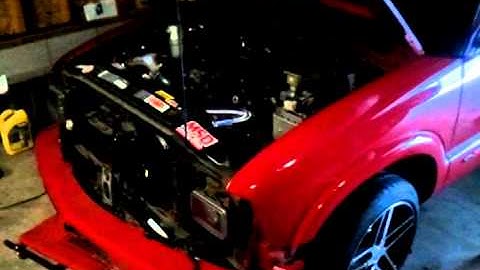 V8 s10 cammed open headers