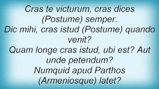 Lacrimas Profundere - Priamus Lyrics