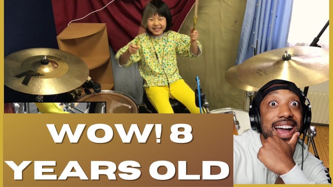 Pro Drummer Reacts to 8 Year Old Yoyoka Good Times Bad Times LED ZEPPELIN MAX