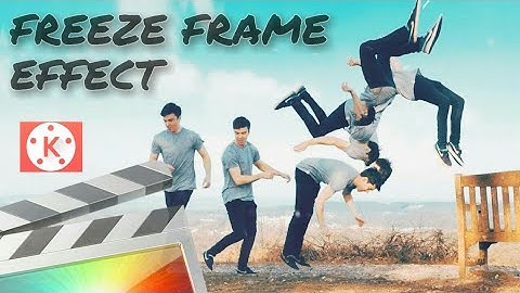 Professional freeze frame clone effect in kinemaster