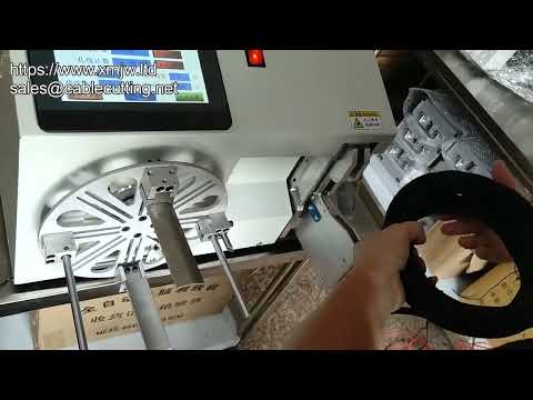 Automatic Feeding and Winding Machine for USB Data Wire Binding