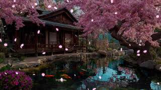 Rain with Piano Harmony | Ambient Focus and Productivity Music