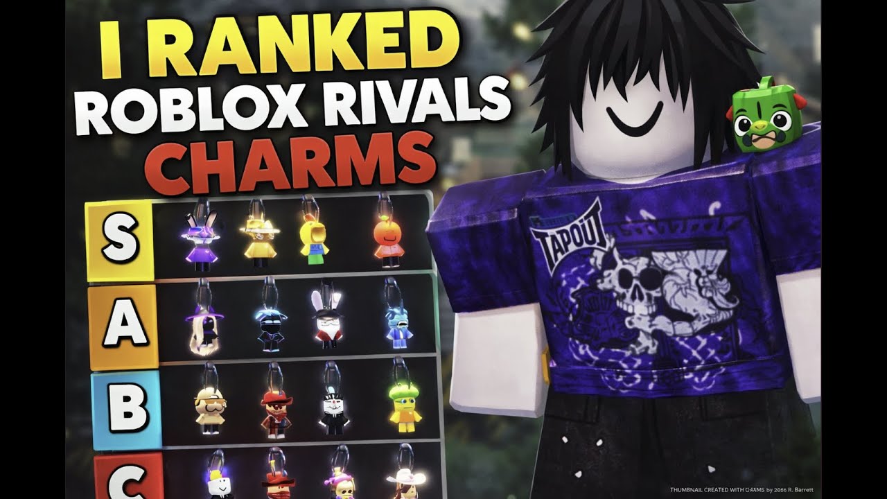 Ranking Roblox Rivals charms