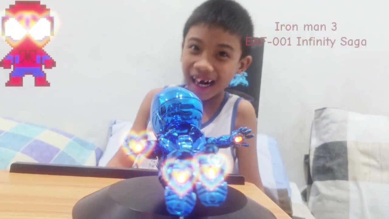Unboxing. Egg attack floating. Beast Kingdom Iron man 3 EAF-001 Infinity Saga. Stealth Mode 