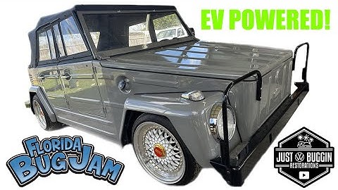 TELSA Powered EV Volkswagen THING zal te zien zijn op @Bugjam 2025!!