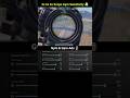 Bgmi/PUBG 3.7 Updated Sensitivity | Bgmi Sensitivity code | bgmi best sensitivity settings | #shorts