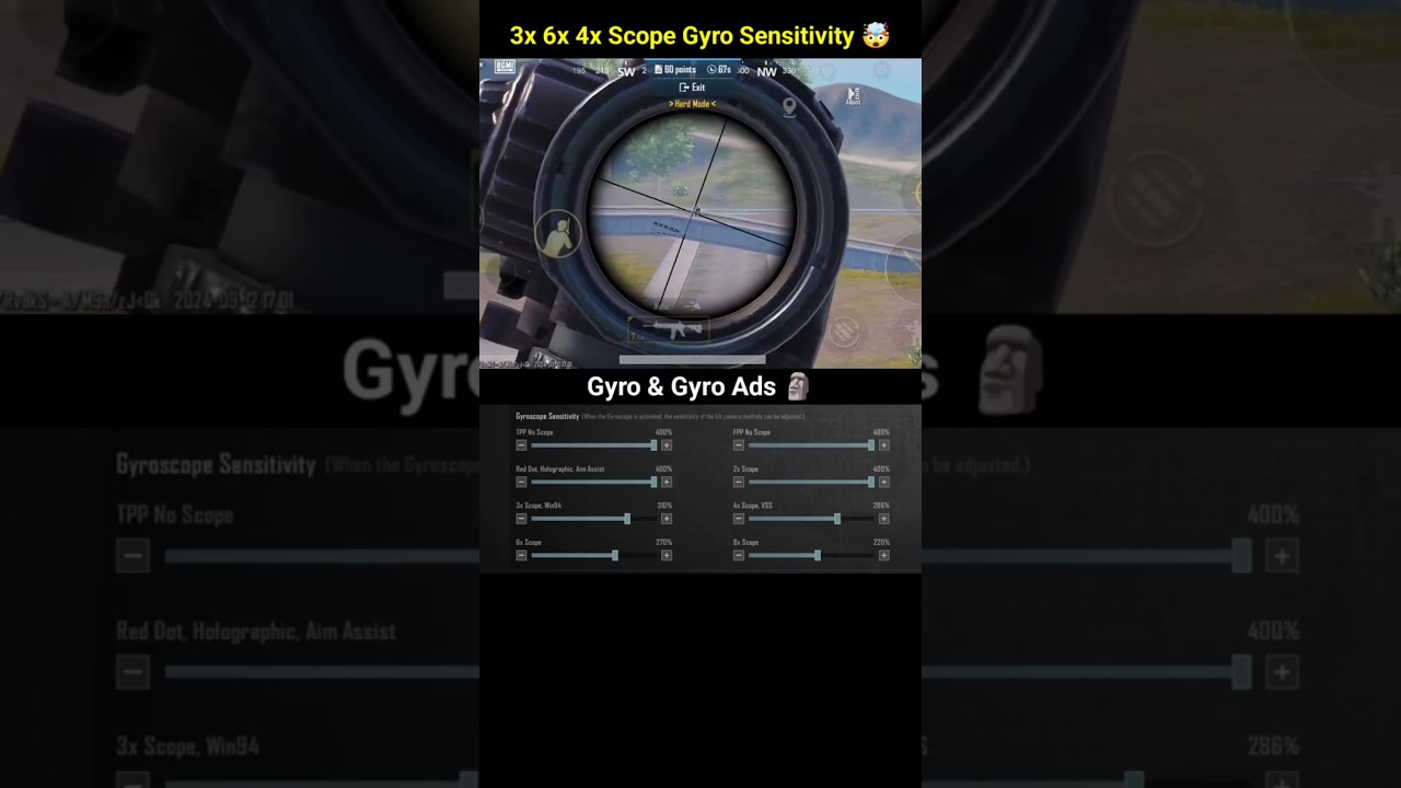 Bgmi/PUBG 3.7 Updated Sensitivity | Bgmi Sensitivity code | bgmi best sensitivity settings | 