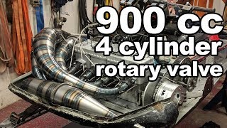 Everest 900  900cc 4cyl RV Teaser / First startup (flywheel problems)