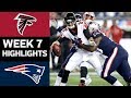 Falcons vs. Patriots | NFL Week 7 Game Highlights