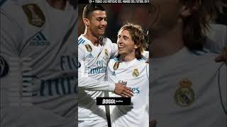 LUKAS MODRIC Sobre Cristiano Ronaldo Es el mejor con el que he jugado #shorts