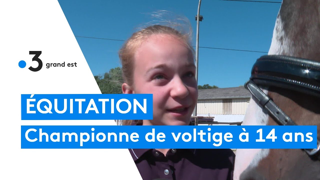 Jeanne Braun est championne du monde de voltige à 14 ans - YouTube
