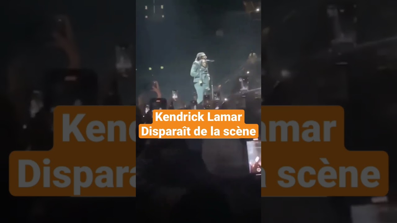 Le Monde s'en prend à Kendrick Lamar suite à son concert à Paris - Views