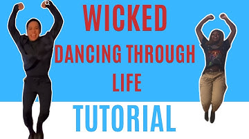 Wicked starring Ariana Dancing Through Life* STEP BY STEP DANCE TUTORIAL ( beginner friendly )