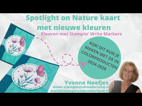 Stampin’ Up! Spotlight on Nature met nieuwe In Color kleuren 2024-2026