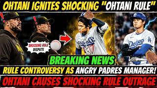 🔥 Fans Left Speechless often Shohei Ohtani Causes Wild Ohtani Rule Chaos  Padres Manager Erupts 😱⚾ Profile