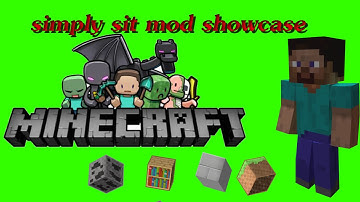simply sit mod showcase