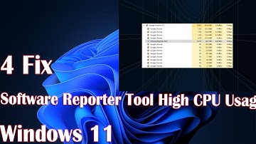 4 Fix Software Reporter Tool High CPU Usage in Windows 11