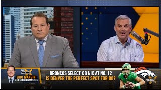 THE HERD | Colin Cowherd CONFIDENT Bo Nix Will THRIVE With Denver Broncos And Sean Payton | NFL