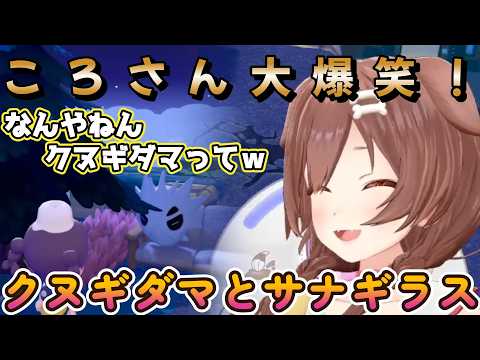 サナギラスをクヌギダマと間違え大爆笑ｗｗｗ【ぽこあ】【戌神ころね/切り抜き】