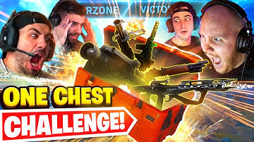 *ONE CHEST* ONLY CHALLENGE! WARZONE (HARD) Ft. Nickmercs, Cloakzy & SypherPK