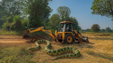 📍JCB 3DX Backhoe Mud Loading TrolleyWith Massey Ferguson Tractor And TATA Truck Loading ‼️