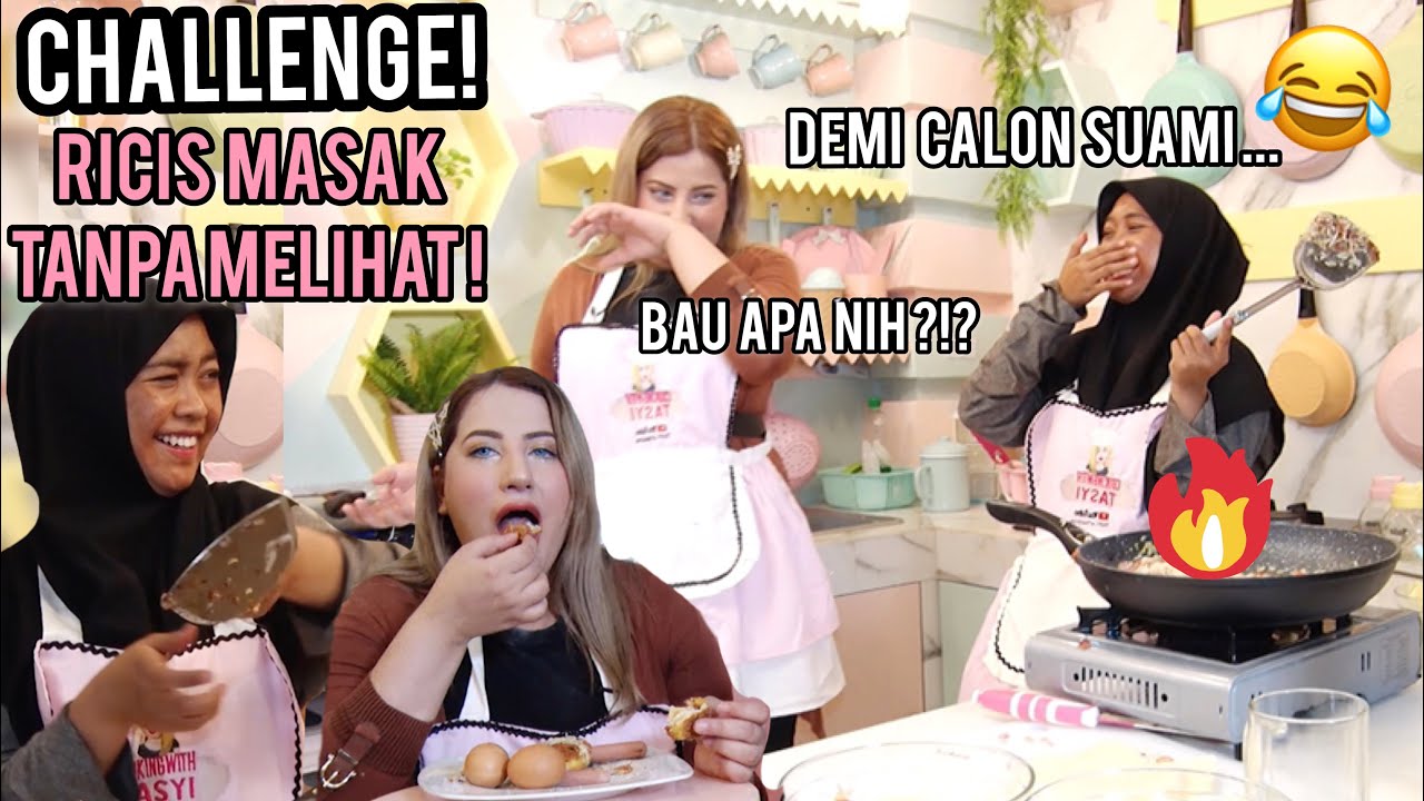 TASYI BACK TO BACK CHEF : EP 01 FEAT RIA RICIS -  RESEP RISOL GORENG... BATUK SEMUA SE DAPUR !!