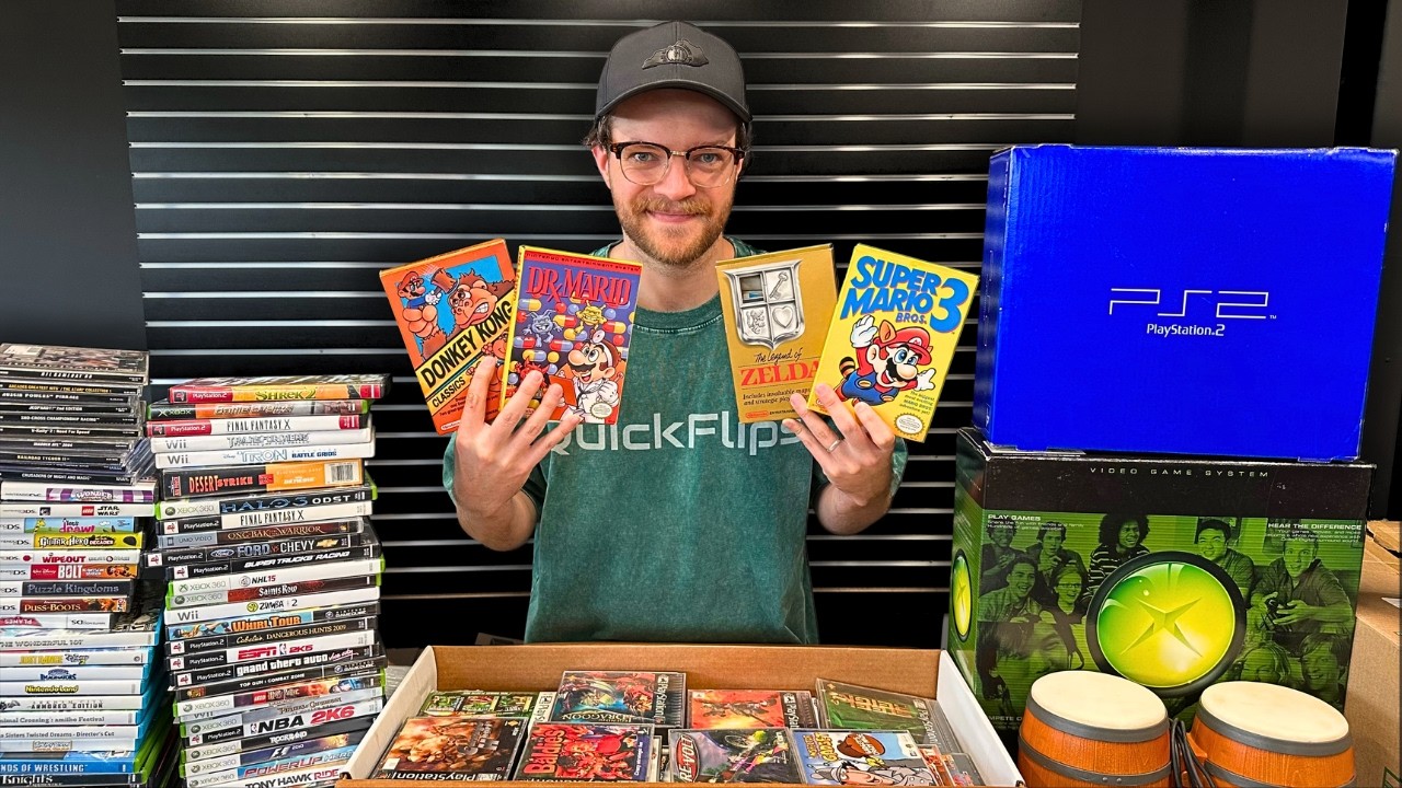 Revealing My New Game Store's Inventory!