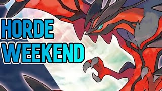 HORDE WEEKEND JOEVERTIME! Shiny Hunting in Pokemon XY | Live | Push to 1k