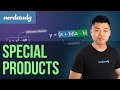 Understanding Special Products in Algebra