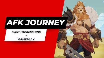 AFK JOURNEY II | FIRST IMPRESSIONS + GAMEPLAY