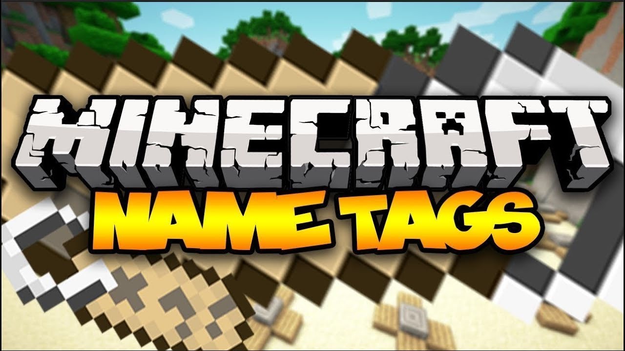 Minecraft - Come utilizzare il Name Tags - YouTube