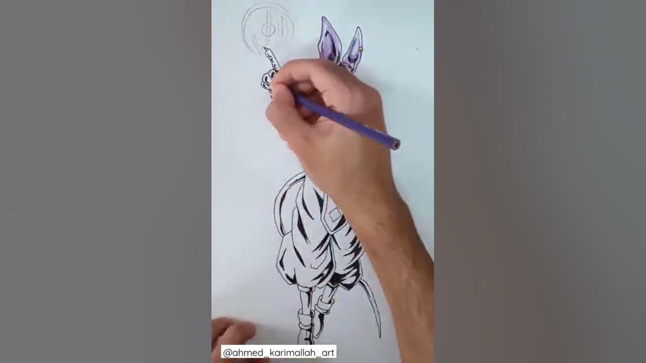 Draw a dragon ball z anime character for you by Volthunder