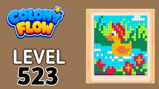 Colony Flow! Level 523 Walkthrough Solution