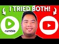 Rumble vs YouTube (2025) - Which One Is BETTER?
