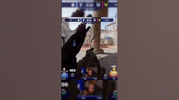 ZywOo - ACE (from an initial 3vs5 situation) to set Vitality on map point (Part 1 - observer)