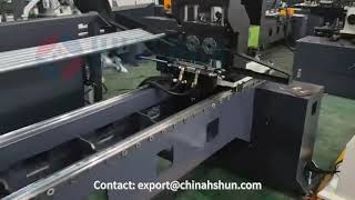 Double-End Servo Chamfering Machine Two Tubes Per Cycle With Support System