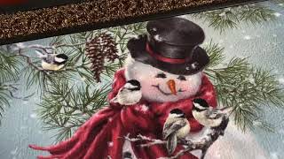 Interchangeable Doormats Christmas Holiday Four Seasons Sassafras Mats & Tray *GREAT Gift Idea!*